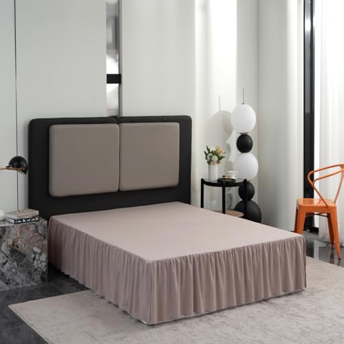 Image of Bed Skirt Full Size 18 Inch Drop Ruffled Bed Skirt with Split Corners