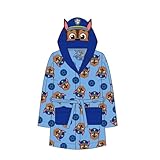 CERDÁ LIFE'S LITTLE MOMENTS Batín Paw Patrol Suave Capucha y cinturón – Bata casa calentita y cómoda Tejido Tipo Polar, 4 años Unisex niños