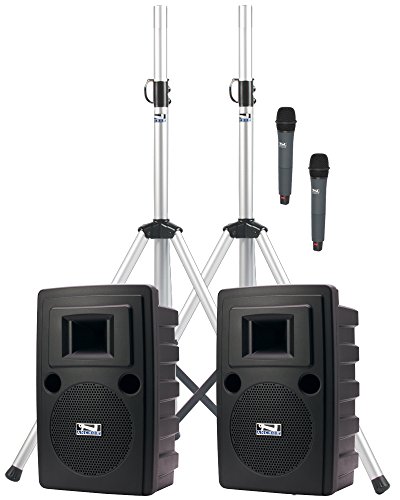 Anchor Audio Liberty Deluxe AIR Dual Package with Wireless AIR Companion Speaker and Two Wireless Microphones