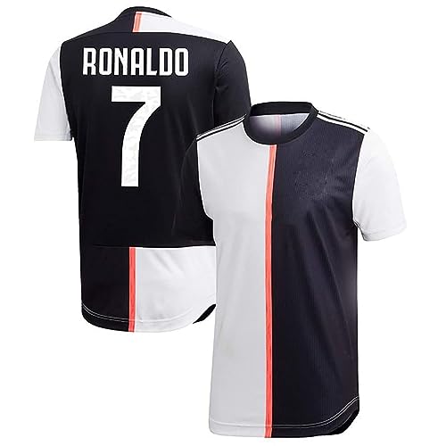 Image of Soccer Boys Football Team Sports Jersey with Black Shorts (Kid's, Boy'&Men)
