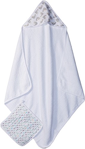 aden + anais Hooded Towel and Washcloth Set - Magical Tail