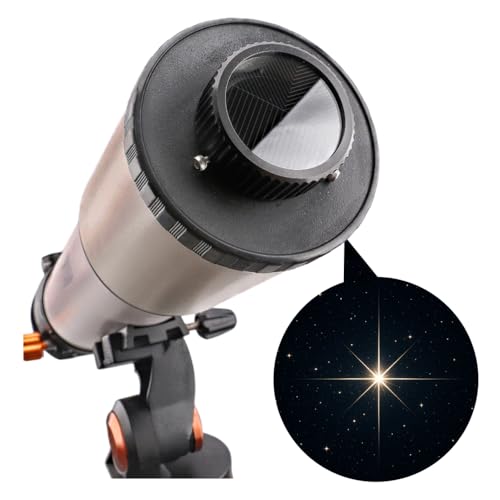 Starboosa Bahtinov Focusing Mask for Telescopes – Upgraded Glass with Laser-Etched Star Pattern & Durable Aluminum Alloy Frame – Compact Design with Hex Key Lock Screws — view 5