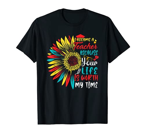 I became Teacher because your Life Preschool teach Camiseta