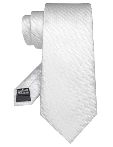 Image of JEMYGINS Mens Tie and Lapel Pin Necktie Pocket Square Cufflinks and Tie Clip Sets for Business Casual 5PCS