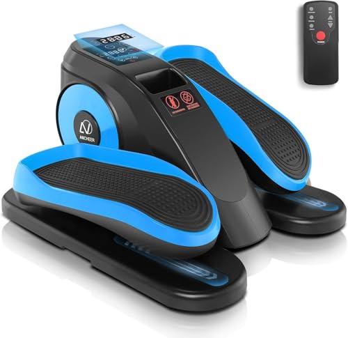 ANCHEER Under Desk Elliptical, Ellipse Leg Exerciser for Seniors Fully Assembled , Electric Seated...