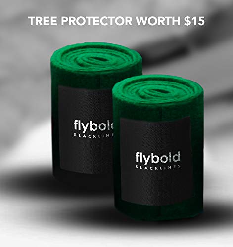Cuerda de equilibrio flybold con entrenador de brazos y cubierta de trinquete de seguridad 4