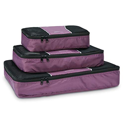 Image of Samsonite 3 Piece Packing Cube Set, Purple, One Size