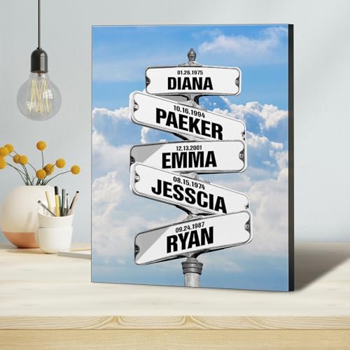 Custom Poster Family Wall Decor, Custom Canvas Pictures Crossroads with