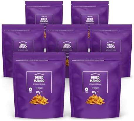 by Amazon Getrocknete Mango, 100 g, 7 Stück