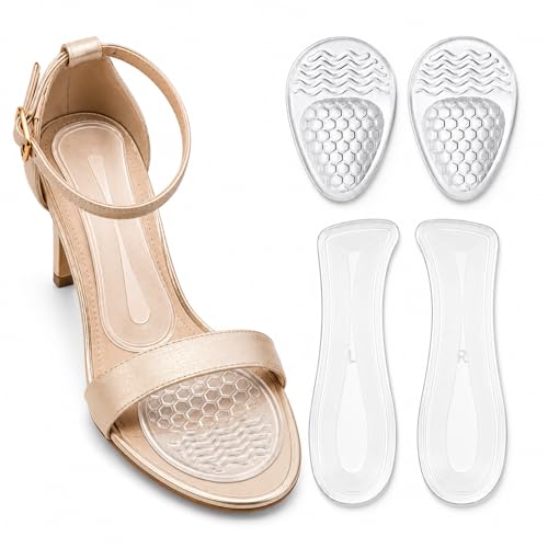Almohadillas de Gel Transparentes para Apoyo en Tacones miniatura 1