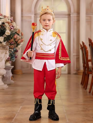 Disfraz infantil príncipe medieval para niño miniatura 2