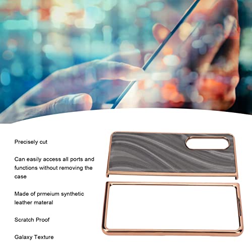 UBERSWEET-Phone-Case-Folding-Phone-Protective-Cover-Scratch-Proof-Nano-Electroplating-for-Phone-Protection-Grey