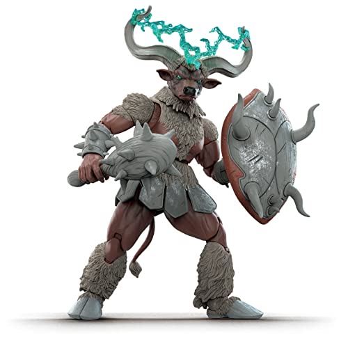 Power Rangers Lightning Collection Mighty Morphin Mighty Minotaur 6-Inch Premium Collectible Action Figure Toy, Accessories, Kids 4 and Up