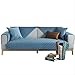Produktbild DYB&home Sofa Abdeckung Sofabezug Sofaüberwurf Kissenbezugs Kissen Sofahussen Handtuch - Blue Diamond Carved Sofaschutz, Winter Plüsch Couch Schonbezug Für Hunde Und Kinder
