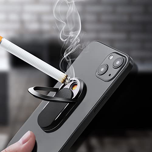 Rechargeable USB Cigarette Lighter, 90-degree Rotatable Mobile Phone Holder Lighter, Super Magnetic Force, Withstand 5kg - Image 4