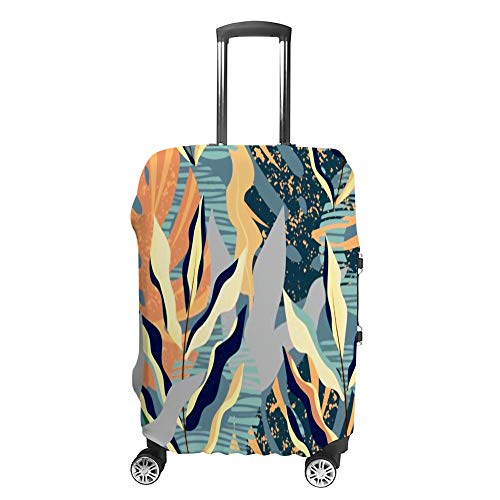 Housse de bagage voyage fleurs pour repérer et protéger sa valise