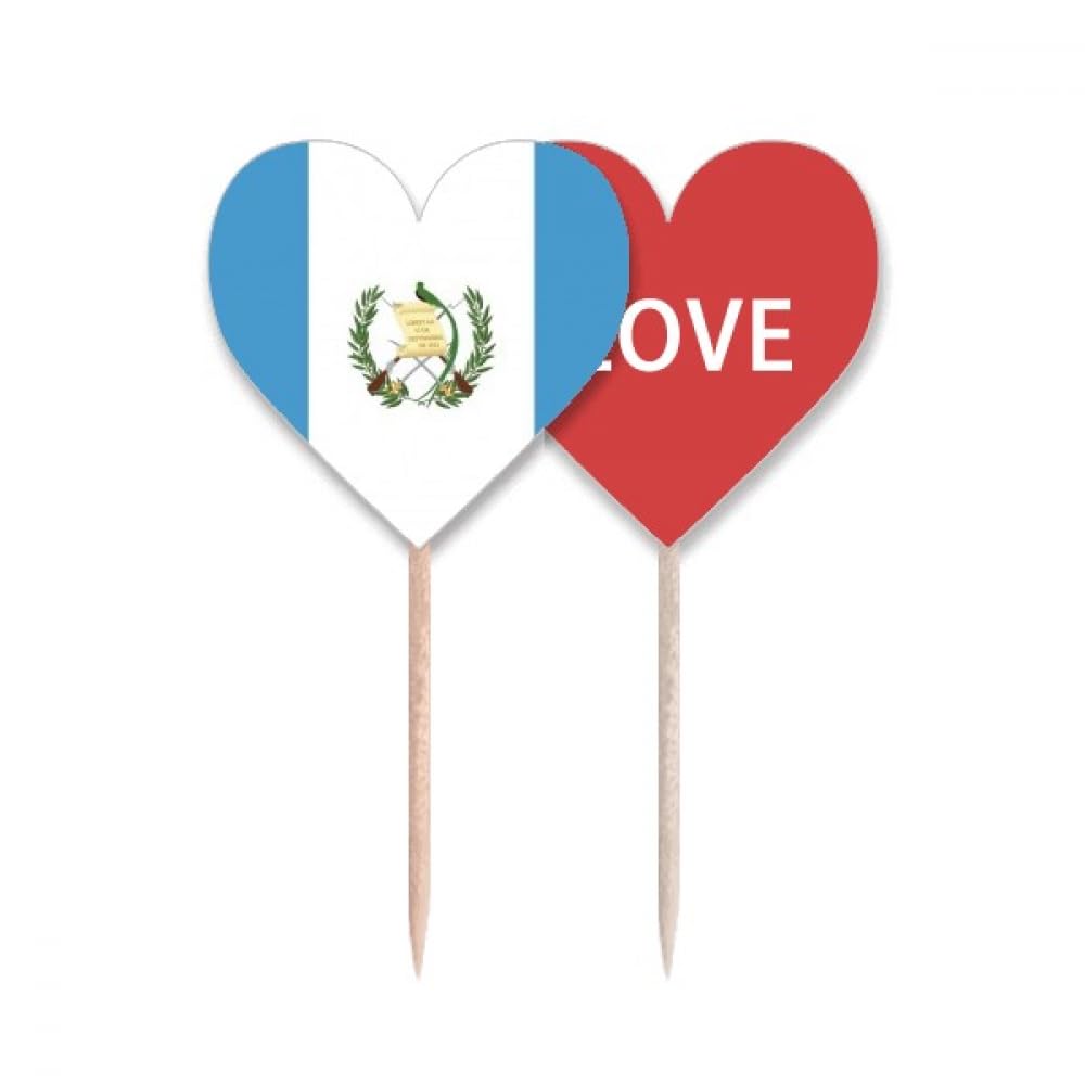 Drapeau Guatemala cupcake pick pour éviter la confusion sur vos buffets de fête