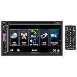 Soundstream VR-7002 2-DIN 7' DVD/CD Multimedia Headunit DVD, USB & Aux Inputs for Media Playback with Bluetooth Phone Calling & Audio Streaming