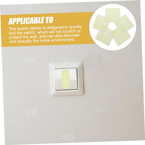 Pegatinas luminiscentes para interruptores de luz evitan caídas nocturnas en dormitorios 4