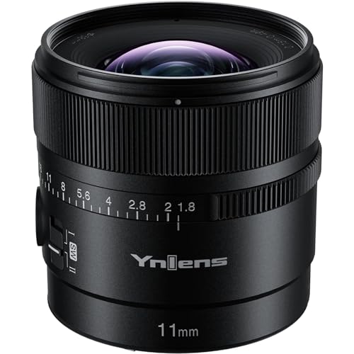 YONGNUO YN11MM F1.8S w/Remote Controller for Sony 11mm F1.8 Large Aperture Fixed Prime Lens Auto Focus APS-C Frame Ultra Wide Angle Lens for Sony E Mount Mirrorless Cameras
