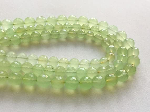 Perles en chalcédonie verte pour créer vos bijoux bohèmes et estivaux