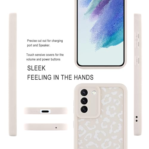 Image of Compatible with Samsung Galaxy S21 FE Case, White