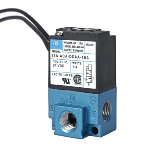 Électrovanne 35a-aaa-daaa-1ba 24 Vcc à commutation rapide et haute étanchéité - 2