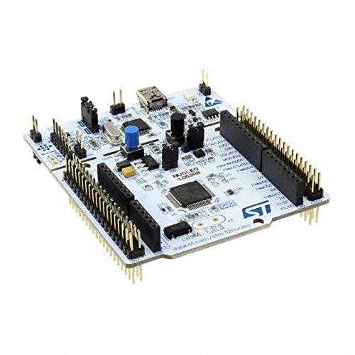 STMicroelectronics NUCLEO STM32 Nucleo-64 - Placa de desarrollo con MCU, compatible con conectividad Arduino y ST Morpho, 64 Kb, 1 Cover