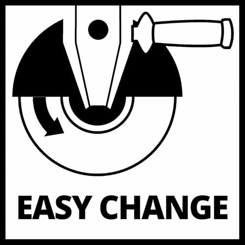 Einhell Winkelschleifer TC-AG 115/750 (750 W, Scheibenschutz, Metallgetriebekopf,...