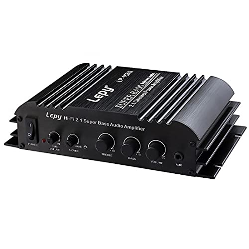 Amplificateur de puissance numérique avec Super Bass Hi-Fi et double entrée USB AUX