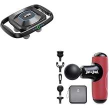 BOB AND BRAD Q2 Mini Massage Gun and TheraPanel 4-Head Massage Gun