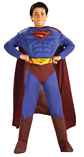 Disfraz infantil Superman DC Comics, talla M miniatura 1