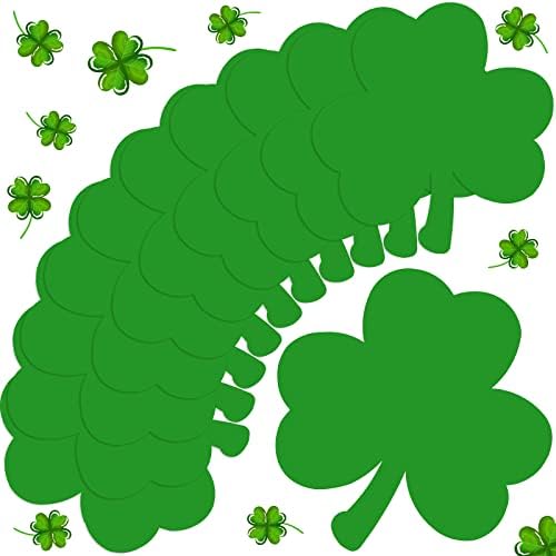 80 Pcs St. Patrick's Day Placemats Green Shamrock Hat