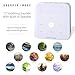 Sharper Image Ultimate Sleep Sound Soother for Adults & Kids, Soothing Musical Machine For Stress & Anxiety Relief, Promotes Healthy Sleeping Pattern With Relaxing White Noises