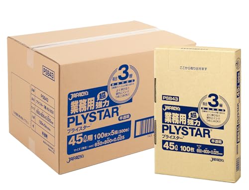 yƖpz BOX^Cv S~ 45L  0.025mm 500 (100x5) PSB43 悭Lт jɂ 3w | e ܂Ƃߔ P[X̔