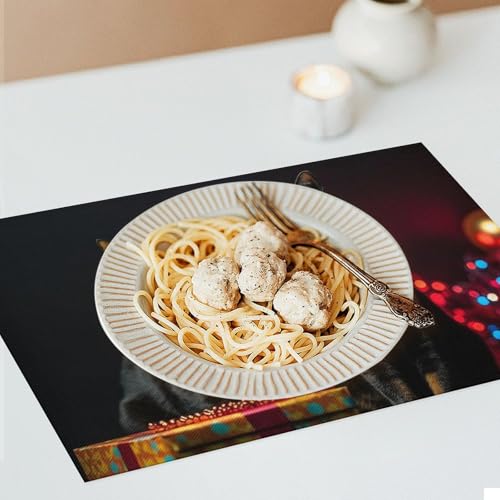 Set de table cadeau chat idée cadeau crémaillère lot de 4 napperons design - 8