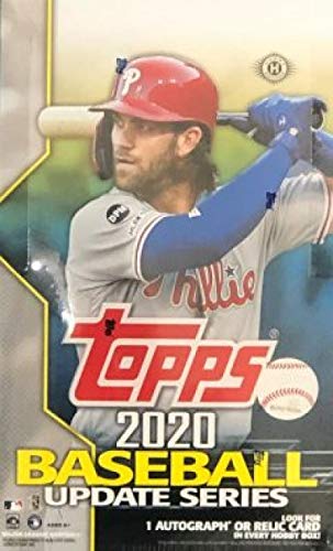 2020 Topps Update Baseball Hobby Box (24Packs/14 Cards 1 Silver Pack: 1 Auto or Mem) -  Update Series