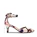 DREAM PAIRS Kitten Heel Low Heel for Women Closed Pointed Toe Pumps Wedding Party Sexy Dress Shoes Lowpointed,Size 8,Floral,LOWPOINTED