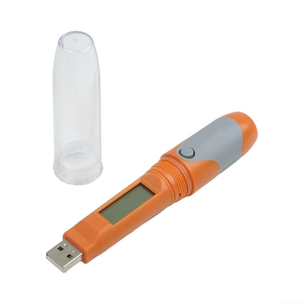 Registratore dati di temperatura e umidità con display LCD per il monitoraggio della catena del freddo in per magazzini e laboratori refrigerati