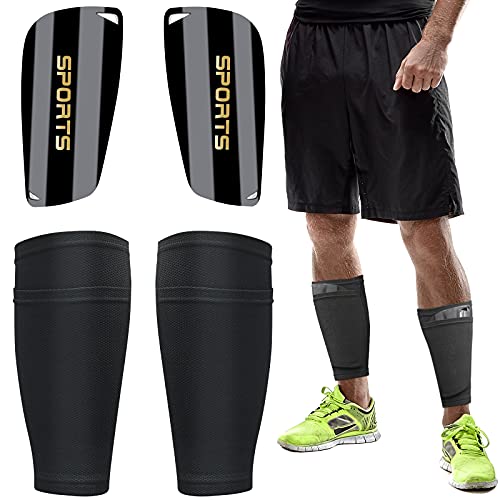 Espinilleras de fútbol para, espinilleras para niños y niñas, fundas para espinilleras de fútbol para juegos de fútbol, protección EVA para...