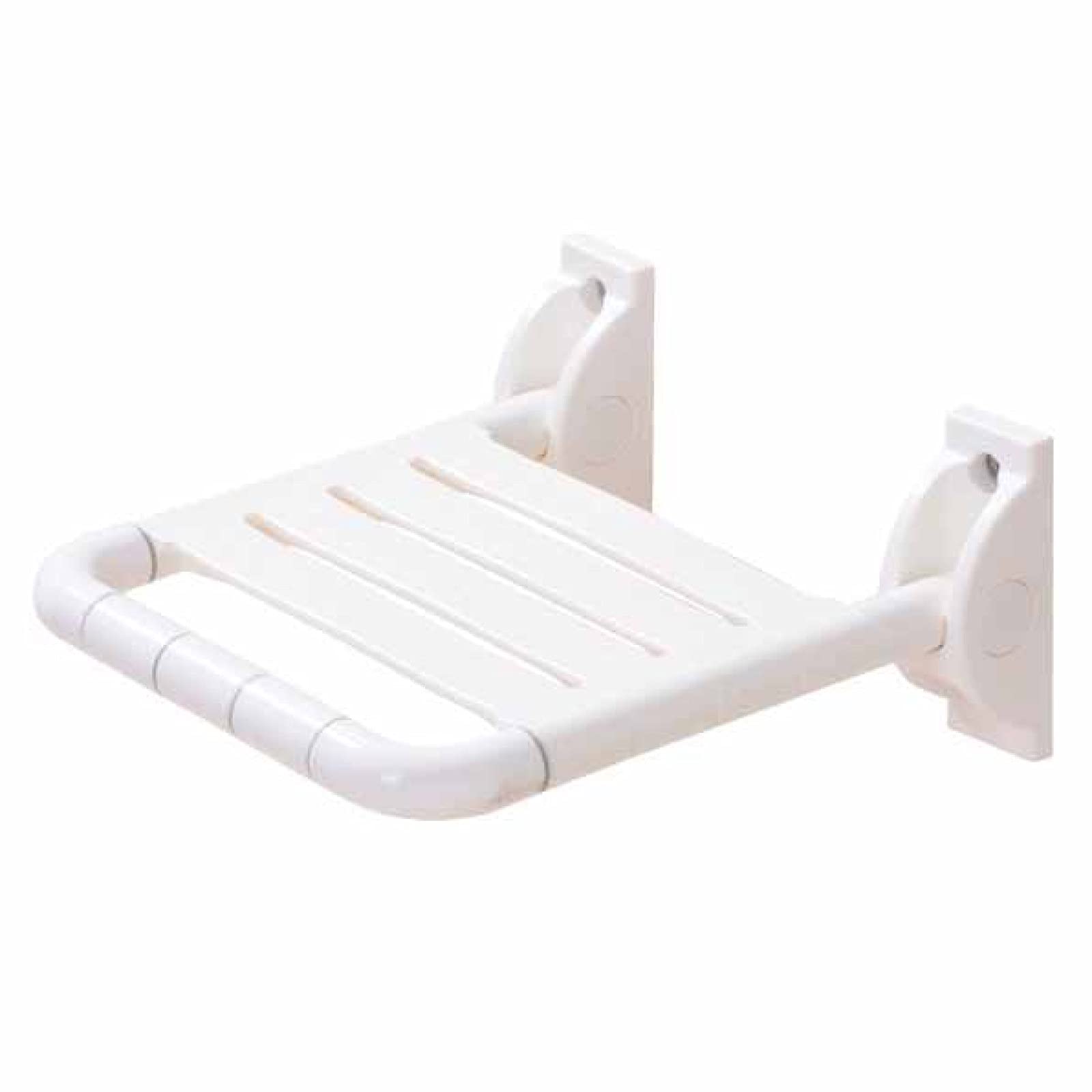 Silla de Ducha abatible para Personas Mayores, Asiento de Ducha Plegable Montaje en Pared soporta hasta 300 kg para Personas Mayores, Ancianos, discapacitados, lesionados,White