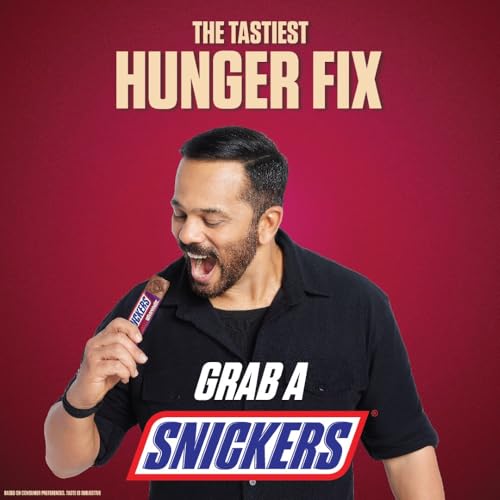 Snickers Peanut Brownie Filled Bar, 45 gm