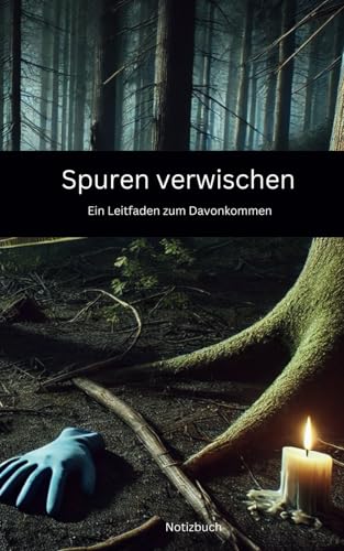 Spuren verwischen – Ein Leitfaden zum Davonkommen: \"Ein humorvoller Leitfaden für kreative Spurenverwischer und elegante Entkommer.\" Für alle, die ... grübeln – dein Notizbuch fürs kreative Chaos.