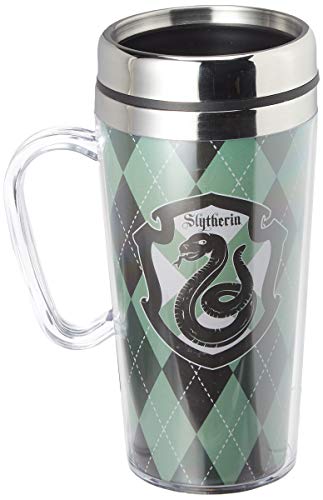 Image of Spoontiques Slytherin Insulated Travel Mug