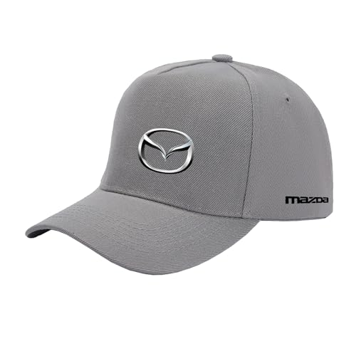 FBWZSAG Casquette De Baseball Unisexe pour Mazda Chapeau De Papa Respirant Chapeau De Camionneur De Fitness Imprimé Casquette De Polo Confortable Unie Casquette-Gray||One Size FBWZSAG Casquette De Baseball Unisexe pour Mazda Chapeau De Papa Respirant Chapeau De Camionneur De Fitness Imprimé Casquette De Polo Confortable Unie Casquette-Gray||One Size