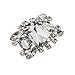 IPOTCH 1pcs Clip Floral Cristalino Hebilla de Zapatos de Novia Ornamento para...