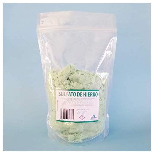Alquera Sulfato de Hierro 1Kg