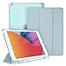 Produktbild Fintie Hülle für iPad 9. Generation 2021 / 8. Gen 2020 / 7. Gen 2019 10.2 Zoll mit Stifthalter, Ultradünn Leichte Schutzhülle mit transparenter Rückseite Abdeckung mit Auto Schlaf/Weck, Eisblau