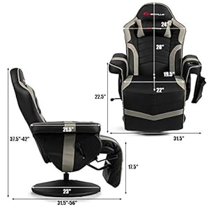 Goplusmassagegamingchairracingstylegamingreclinerwadjustablebackrestandfootrestergonomichighbackpuleathercomputerofficechairswivelgamechairwcupholderandsidepouch Urban Country Home Decor Goplus massage gaming chair racing style gaming recliner wadjustable backrest and footrest ergonomic high back pu leather computer office chair swivel game chair wcup holder and side pouch urban country home decor