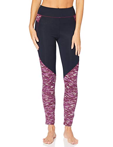 People Tree Yoga Abstract Leggings Mallas de Entrenamiento, Multicolor (Pink Multi PLX), 38 ES para Mujer